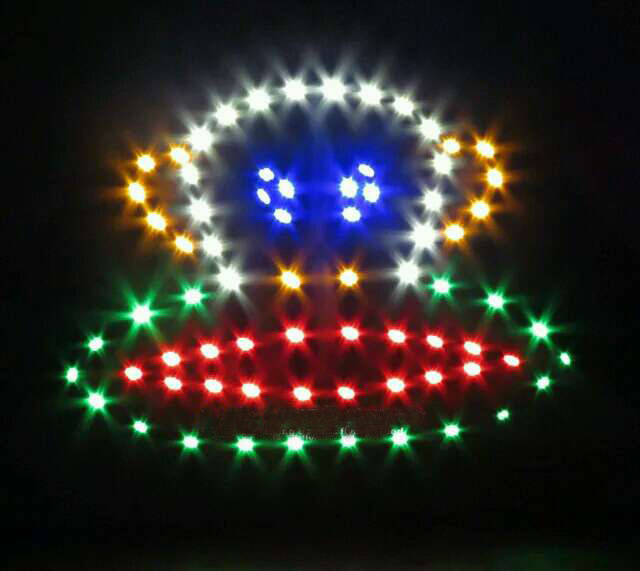 Spider led light kite for sale