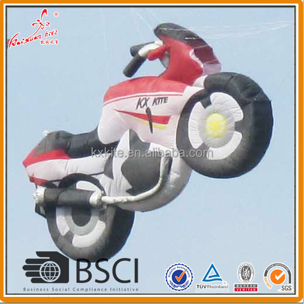 Big inflatable motorcycle kite for sale