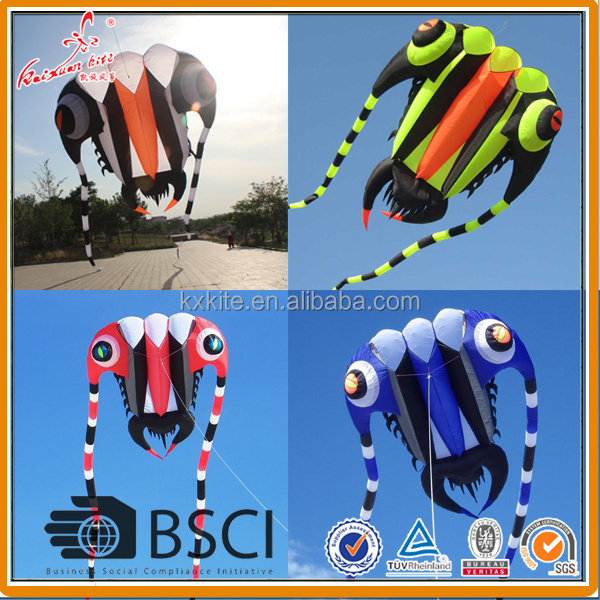 7sqm 10sqm 16sqm 32sqm 110sqm show kite, Pilot kite, TRILOBITE from Weifang Kaixuan kite