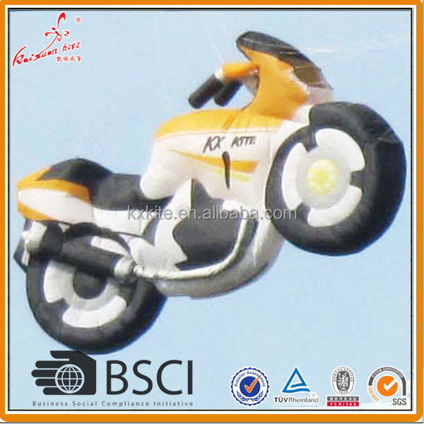 Big inflatable motorcycle kite for sale