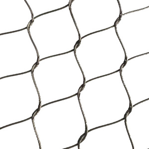 Stainless Steel Bird Netting Flexible Cable Pet Cages Ss Wire Rope Mesh Fence For Orangutan