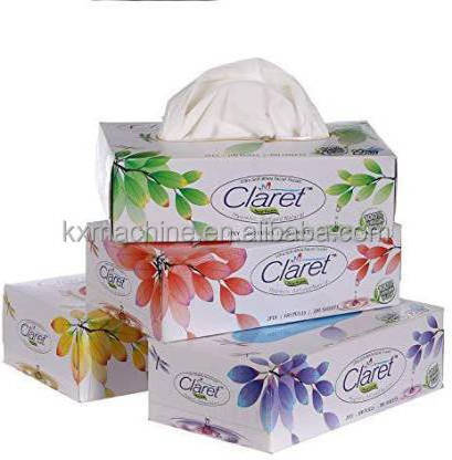 Full Automatic High Speed Facial Tissue Paper Cartoning Machine Box Packing Machine