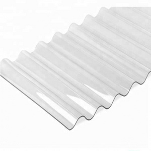 High Impact Strength Lightweight PC Corrugated Sheet Corrugated Polycarbonate Roofing Sheet