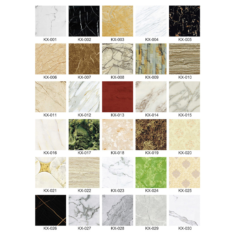 ODM Decoration Wall Alternative Panel UV Marble Look Sheet PVC Board Plastic Stone Composite Others Wallpapers