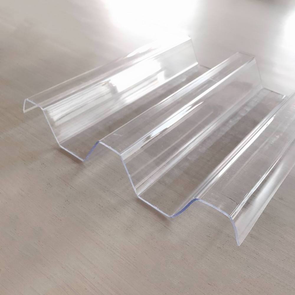 China Factory Wholesale Custom Transparent Plastic Pc Profile Polycarbonate Corrugated Roofing Sheet