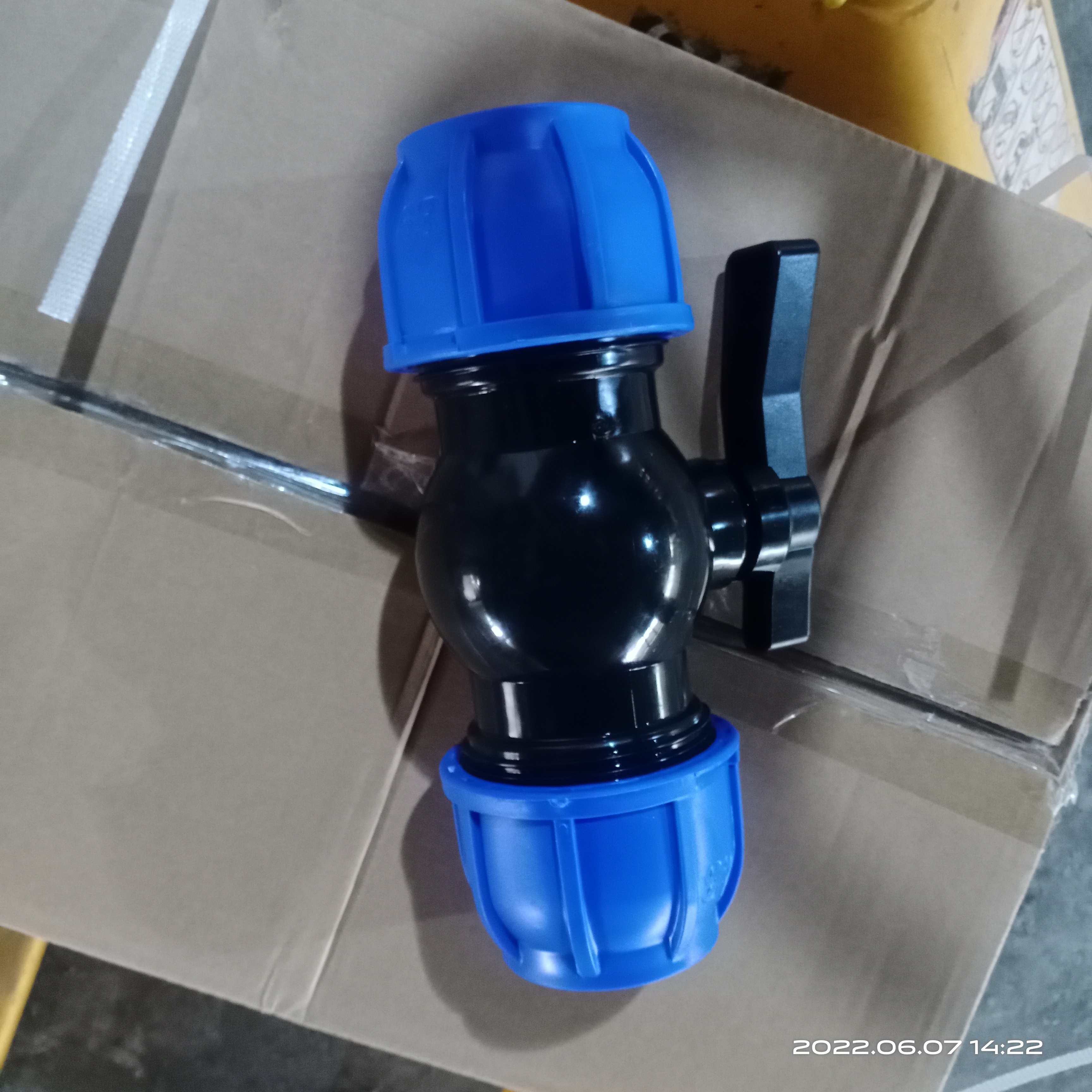 KEXING IRRIPLAST OEM ISO 17885 SANS 17885 ISO 14236 CE PN16 PN10 Irrigation compression fittings PP HDPE M/M PLASTIC Ball Valve