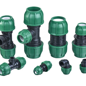 KEXING IRRIPLAST OEMISO17885 Irrigation CLAMP SADDLE plastic quick connector HDPE PP Compression Fittings