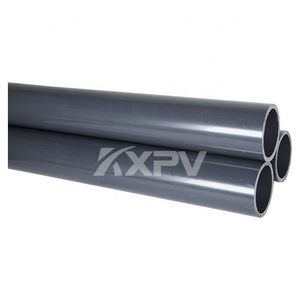 Custom Round High Temperature Large Diameter 4 Inch PVC Plastic Water Pipe For Chemical And Industrial