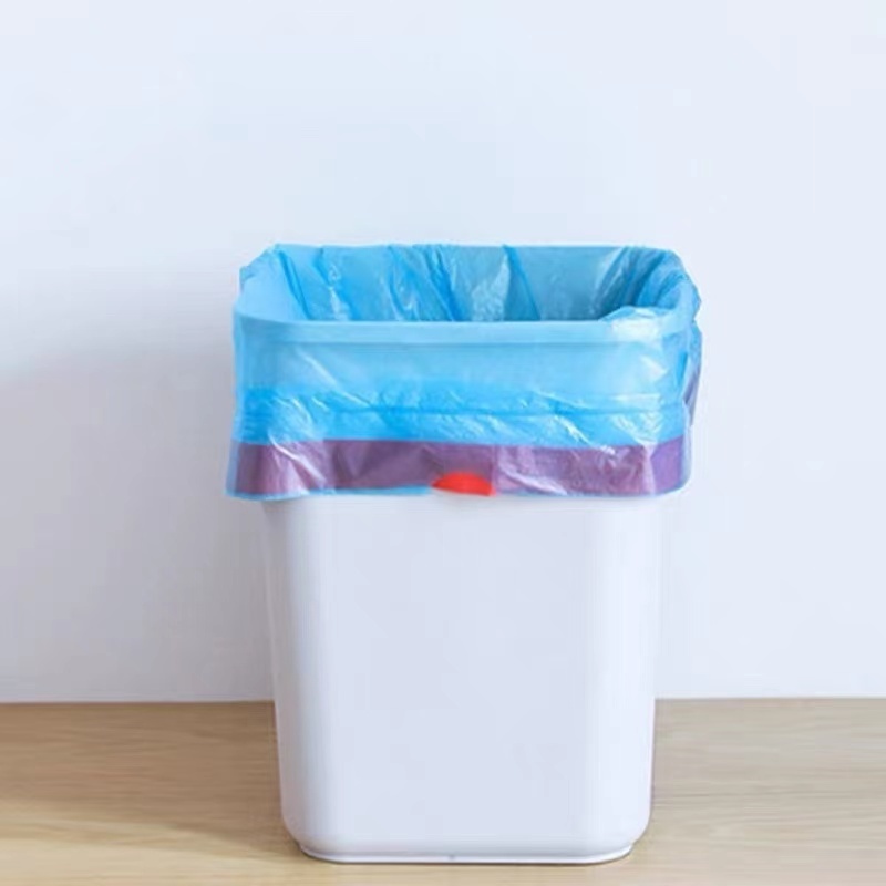 Wholesale Biodegradable Dustbin Trash Plastic Waste Packaging On Roll Drawstring Garbage Bag