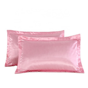 Wholesale 2022 China Factory Direct Satin Silk PillowCase Hot Sell Satin Silk Pillow Case