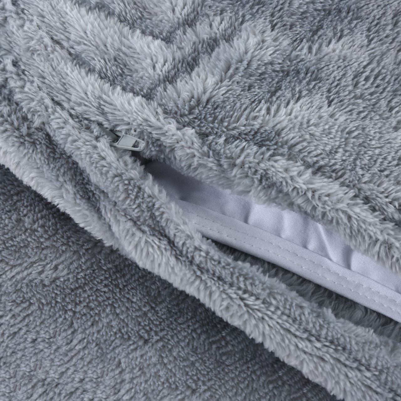 Premium Heavy Blanket Cotton Weighted Mink Blanket for Winter with Removable Flannel Cover