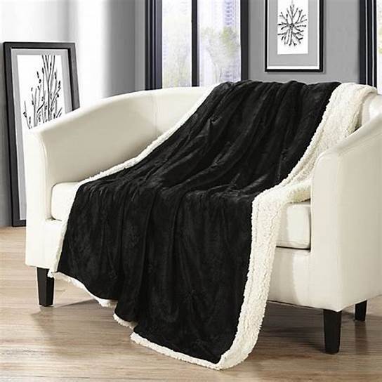 Throw Luxury Blanket Big Size Mink Raschel Blanket for Winter