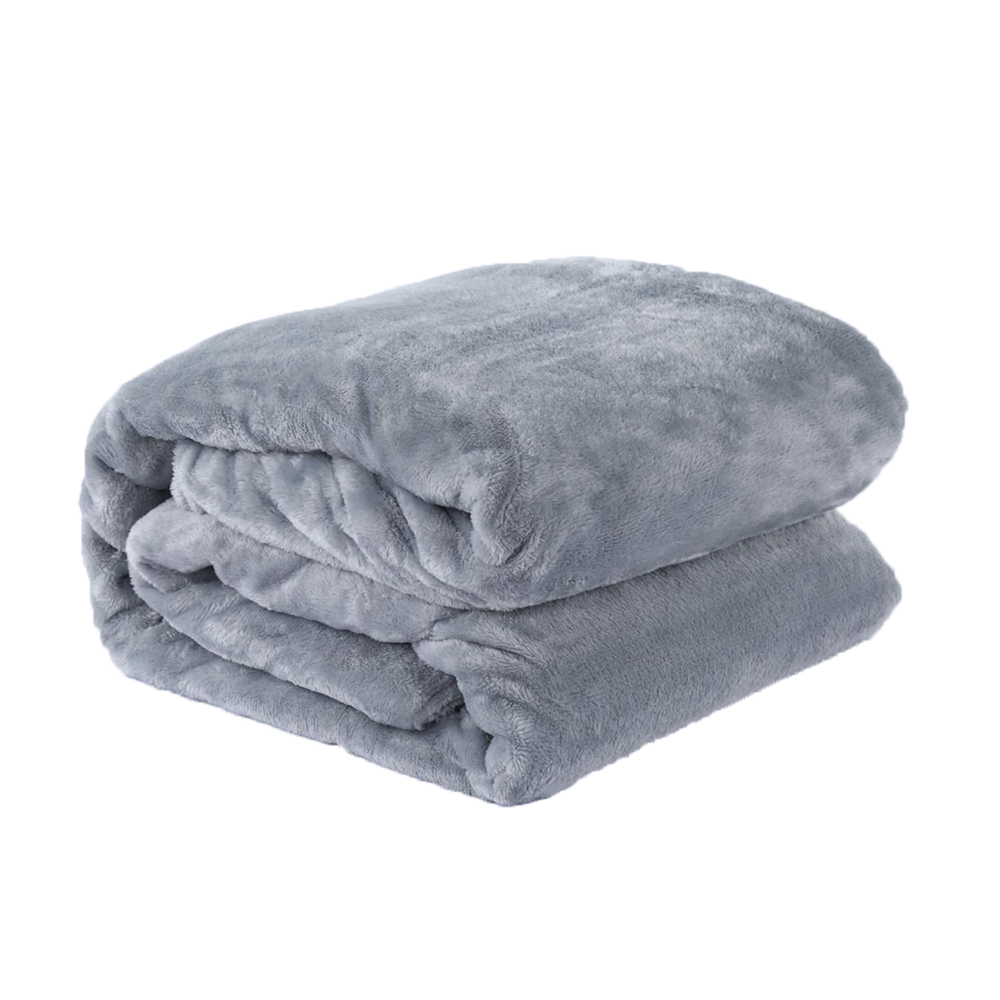 Premium Heavy Blanket Cotton Weighted Mink Blanket for Winter with Removable Flannel Cover