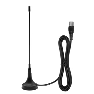 5dbi Dvb-t2 Atsc Isdb F Type Magnetic Base Antenna For Digital Tv Hdtv Tuner