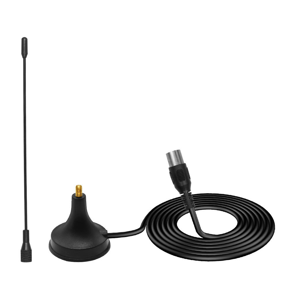 5dbi Dvb-t2 Atsc Isdb F Type Magnetic Base Antenna For Digital Tv Hdtv Tuner