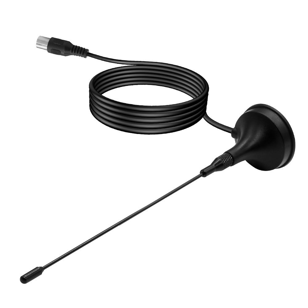 5dbi Dvb-t2 Atsc Isdb F Type Magnetic Base Antenna For Digital Tv Hdtv Tuner