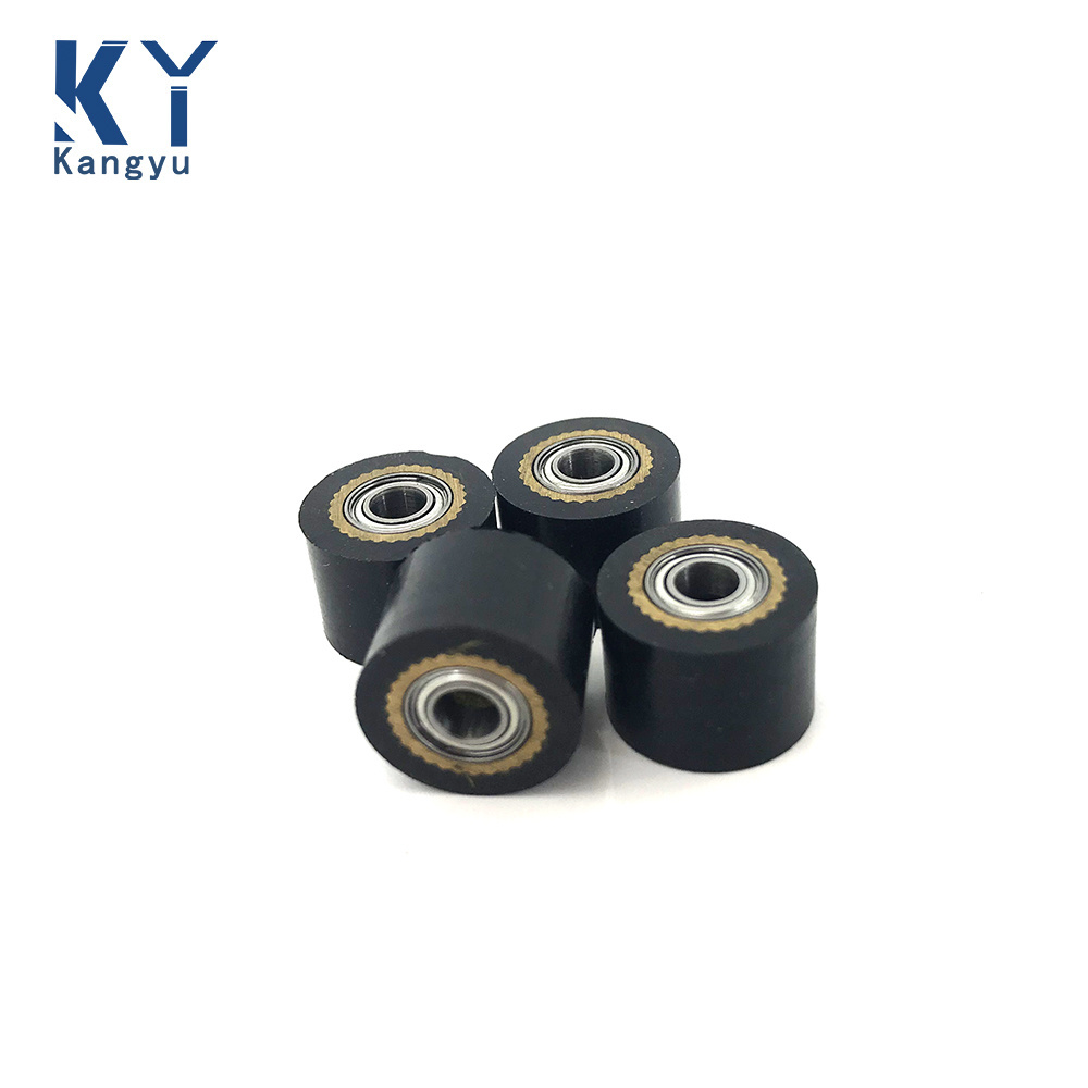 6X Pinch Roller Push Wheel Roll for Mimaki Roland CAMM Graphtec CE5000 120 Liyu Cutting Plotter Vinyl Cutter Feed Rubber Copper