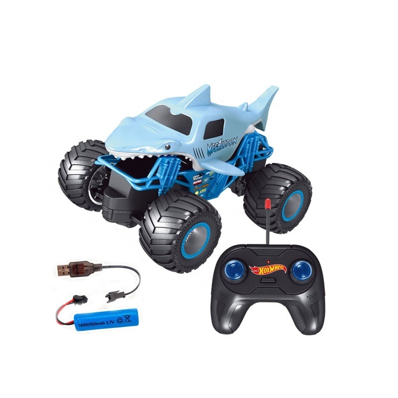 KUNYANG 1:20 shark design monster trucks climbing car rc big wheel children play hot selling toy remote control car for kids