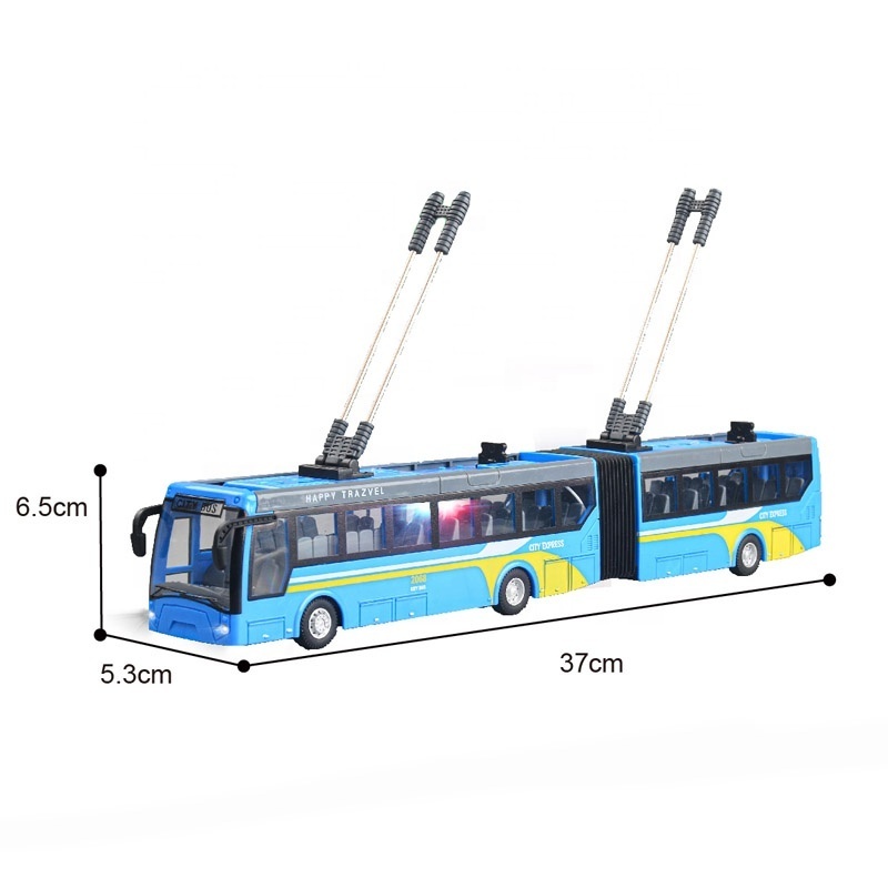 KUNYANG 4 channel 1 32 remote control city bus kids play game light battery include simulation modeling rc school bus toy