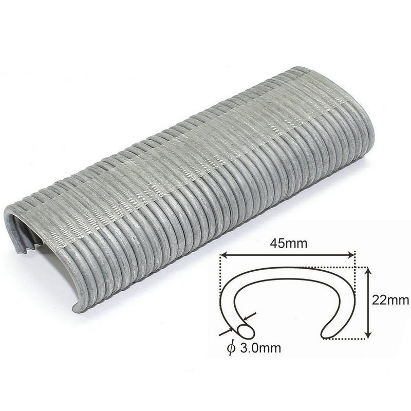 C45 Stainless Steel Hog Ring Staple for fence wire.