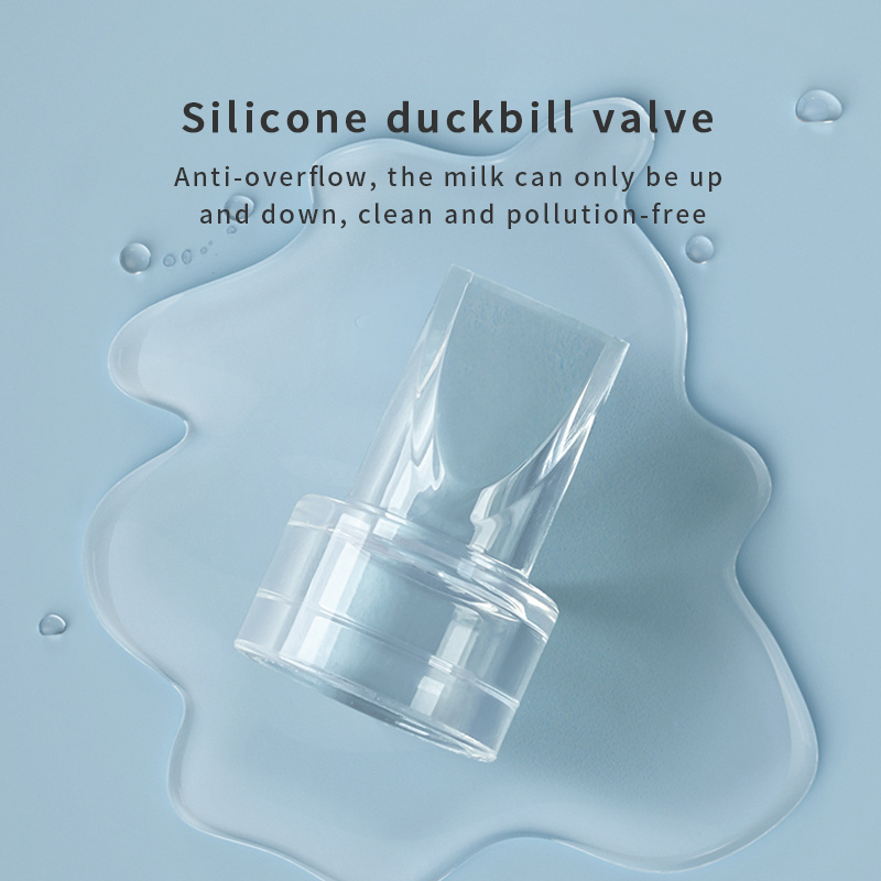 Duckbill Valves & Silicone Diaphragm for wearable Breast Pump Valve