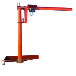 kaiyuan10 ton electric hoist jib crane with cantilever swinging loading arms Max Yellow Egypt Custom Moment Orange Customized