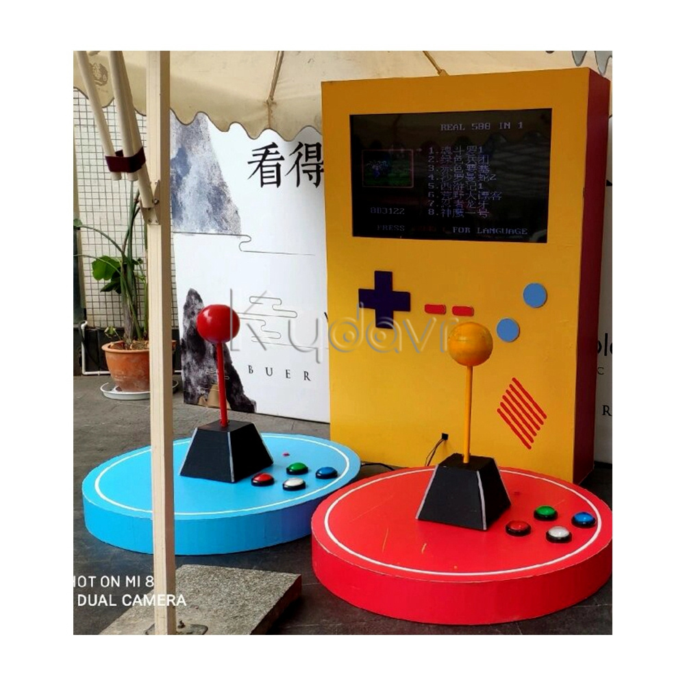 Giant electric entretenimiento outdoor indoor multi-game two-player arcade machines equipment kids arcade games console