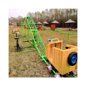 Cheap commercial amusement kid's park garden mini backyard parent-child entertainment ride roller coaster for sale