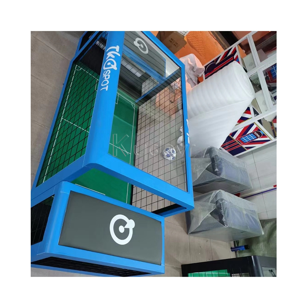 Indoor sports reaction game mini 2 chairs players speed response training arcade interactive subsoccer football table