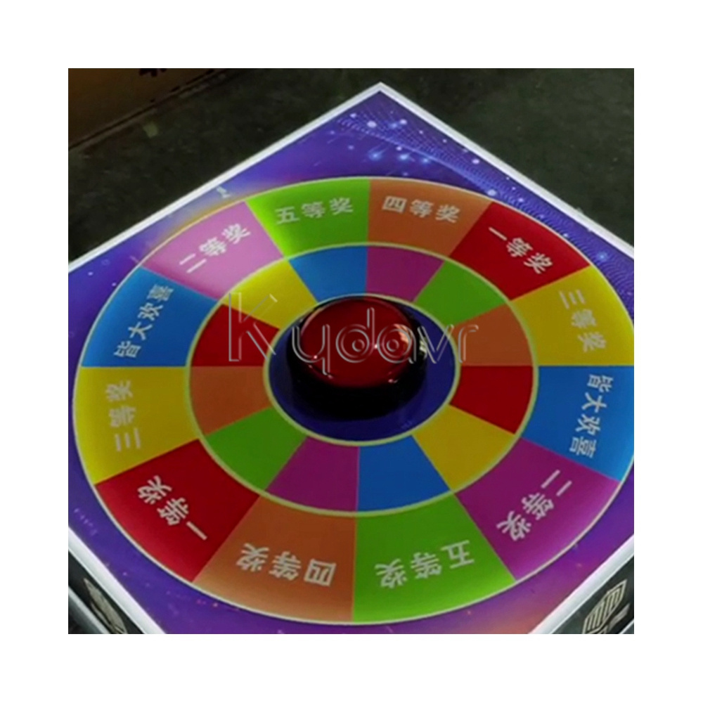 Square Lottery Raffle Drum Rotating Prize Game Drum Gift Random Number Selection Roulette Lucky Dip Draw Wheel Spin To Win