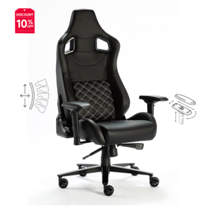 Luxury Black Office Star Chair Parts Foldable Office Chair Back Protector Gaming Chair