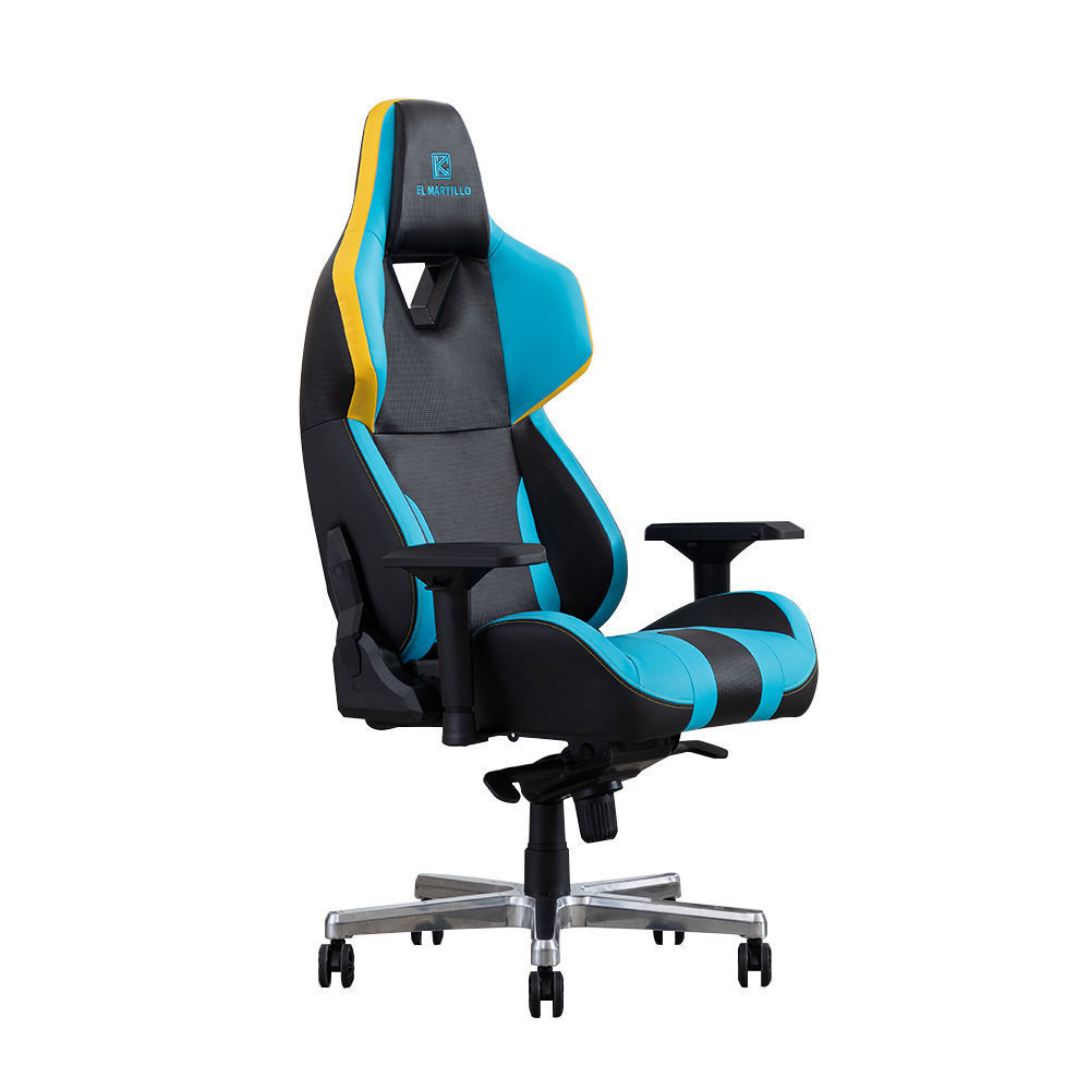 Heavy Duty Commercial Customized Logo Silla Gamer PU Leather Gaming Chair