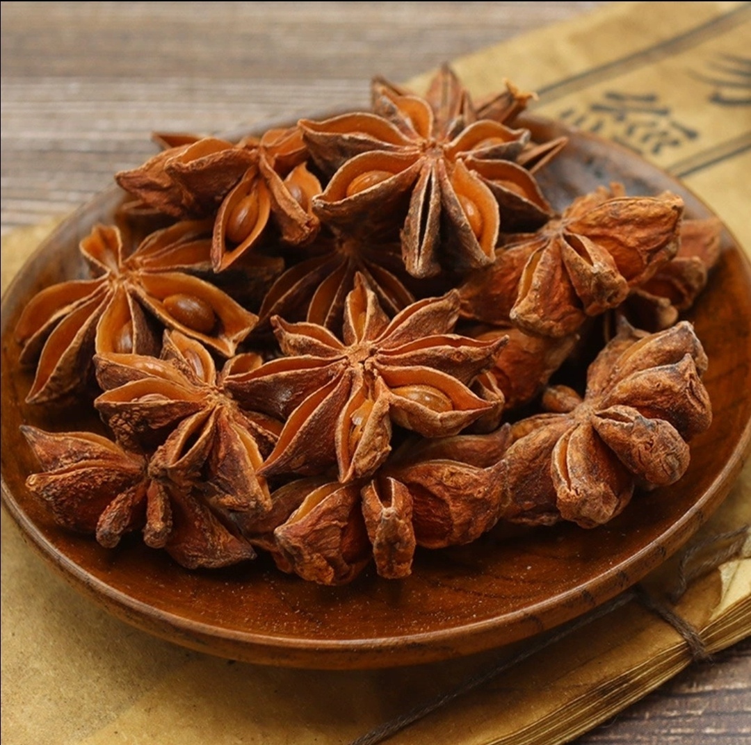 KAIYANGE Good quality natural Whole star anise octagonal spicy single spices wholesale condiments octagonal bulk supply