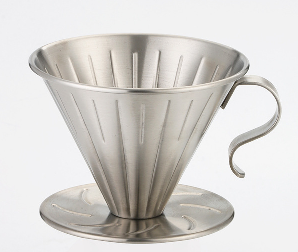 High Quality Stainless Steel Coffee Dripper for pour over coffee filter