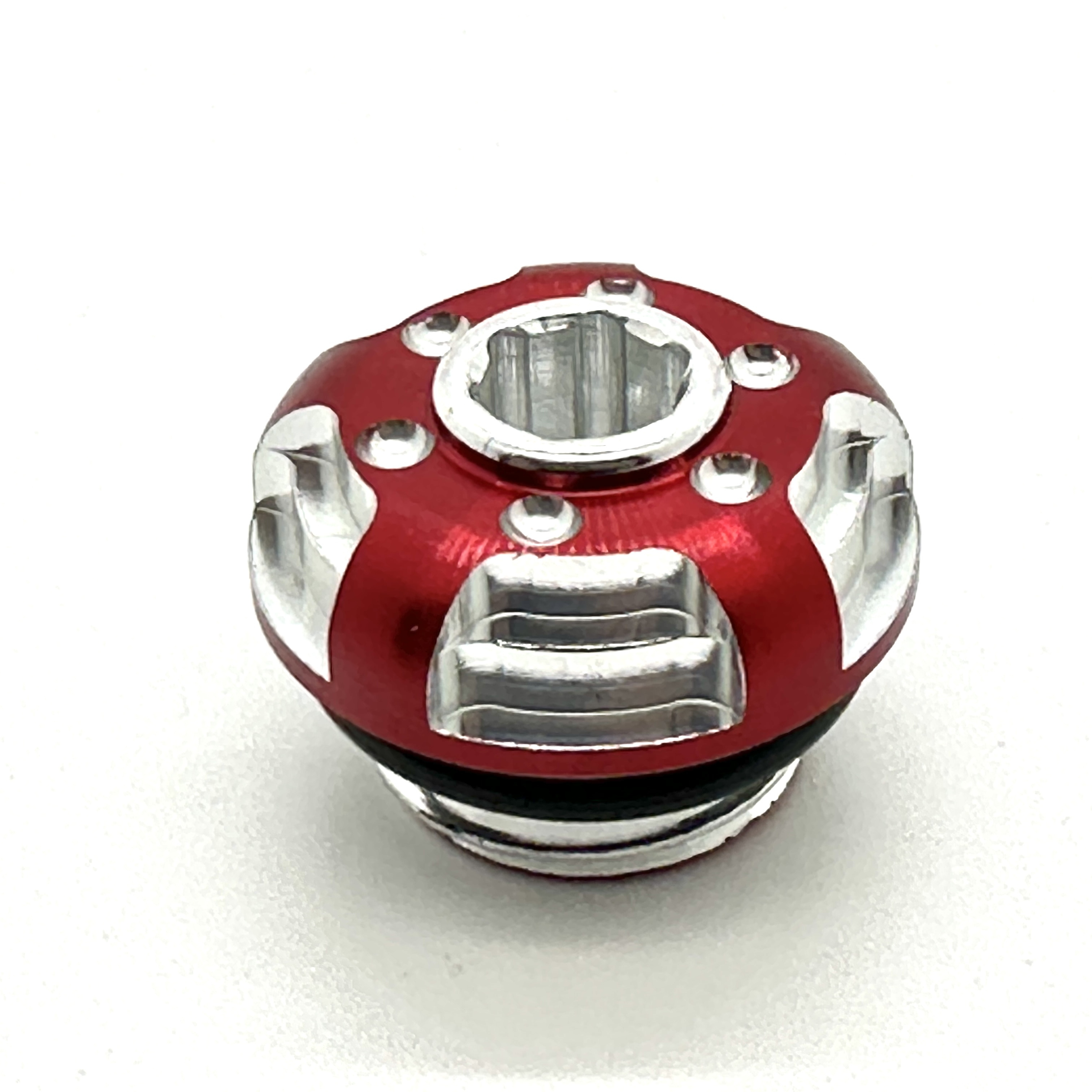 Customized High Quality CNC Machining Aluminum Alloy Oil Screw Cap Motorcycle Parts For Wholesale