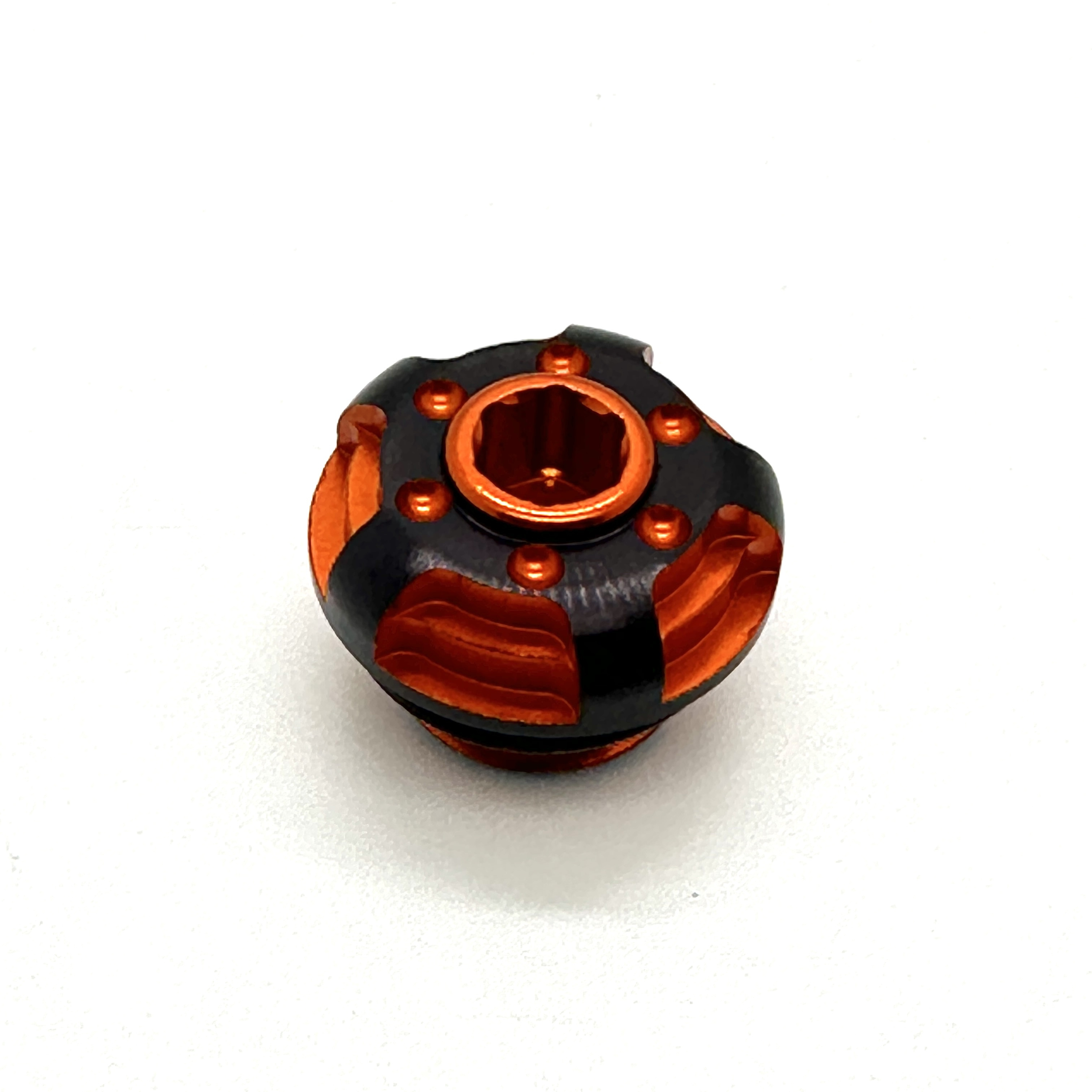 Customized High Quality CNC Machining Aluminum Alloy Oil Screw Cap Motorcycle Parts For Wholesale