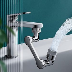 Flexible Nozzle Anti-Splash Kitchen Basin Faucets Tap Extender Sprayer Head Aerator Extender