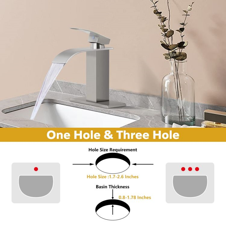 custom luxury silver single hole basin faucet bathroom sink faucet hot and cold water mixer taps for hotel apartment