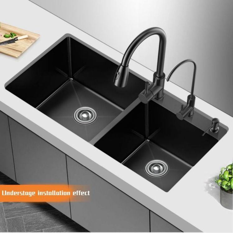 factory custom farmstyle farm house kitchen sink double bowl farmhouse apron stainless steel kitchen sink for sale in bangladesh