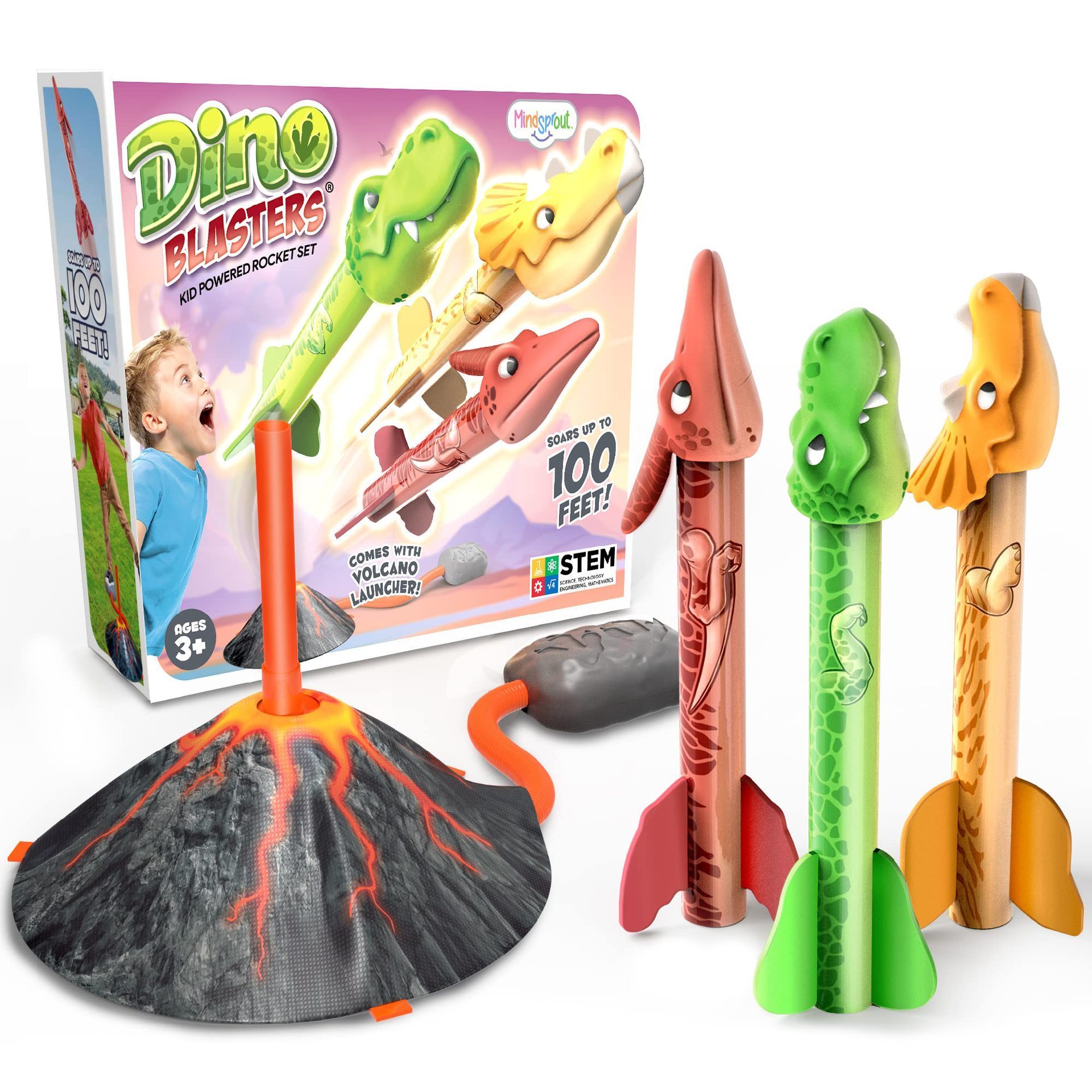 Factory Dinosaur Rocket Launcher Toy outdoor play game toy for kids