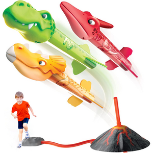 Factory Dinosaur Rocket Launcher Toy outdoor play game toy for kids