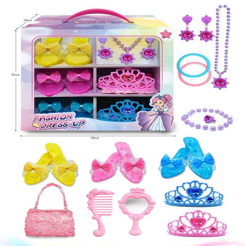 Kouyikou Beauty Set Pretend Play Make Up Toys Pretend Play Toys For Girls Gifts