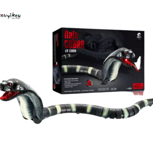 KYK New Product 2023 Realistic Remote Control Snake Plastic Snake RC Animal Toy Halloween Funny Kid Toy