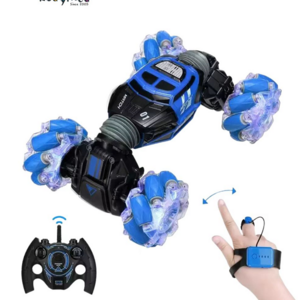 Kouyikou Hot Selling Wholesale 2.4G RC Torsion Stunt Car 360 Radio Control Electric Toy Double Side Drift Kids  RC Stunt Car Toy