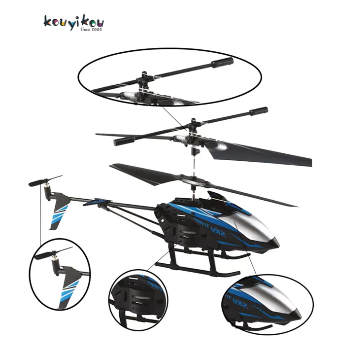 Kouyikou juguete inteligente 2022 por mayor rc helicopter 6 ch big remote control helicopter for adult