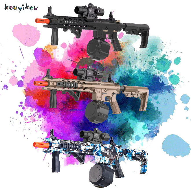 Wholesale Gel Ball Blaster M4A1 CPC En71 Soft Splatter Shooting Game Gel Toy Guns Gel Blaster splatrball gun