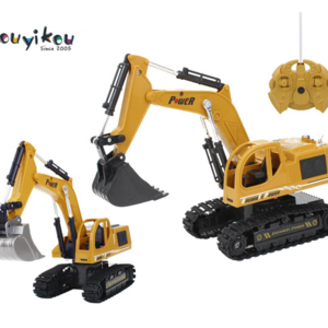 Kouyikou simulation remote control crawler excavator rc excavator full metal hydraulic children cars toys