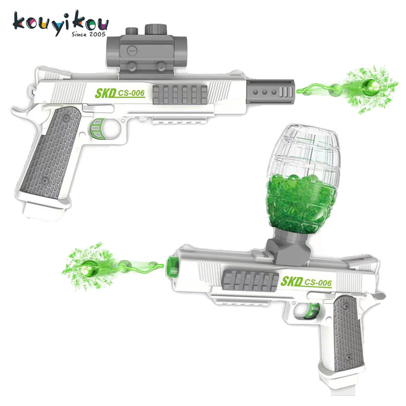 Kouyikou jelly ball gun Fashion Electric Gel Ball Gun Shooter Splatter Ball Blaster SKD orbeezs gun