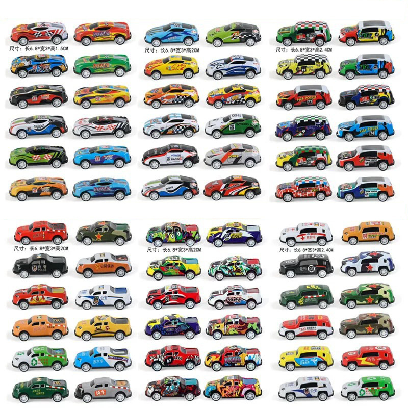 Hot sale Alloy Customized Promotional Simulation Miniature Diecast Toy Vehicles Back Model Car Pull Back Toy Car In Bulk