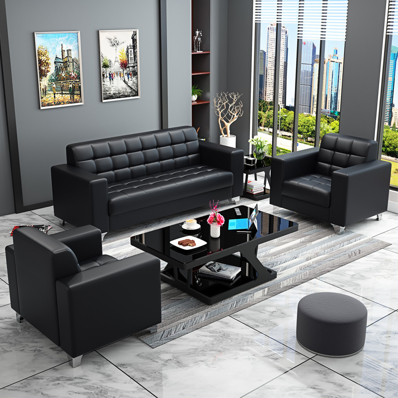 Office Furniture Guest Executive Office Sofa Set Furniture Modern Reception Visitor Office European Style Sectional Sofa Modular